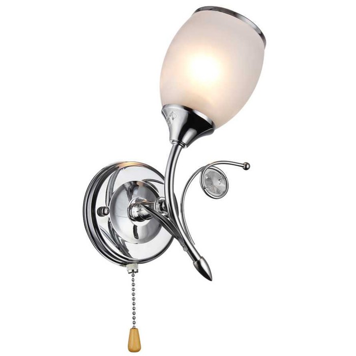 Бра "Джино" 1x60Вт E27 хром