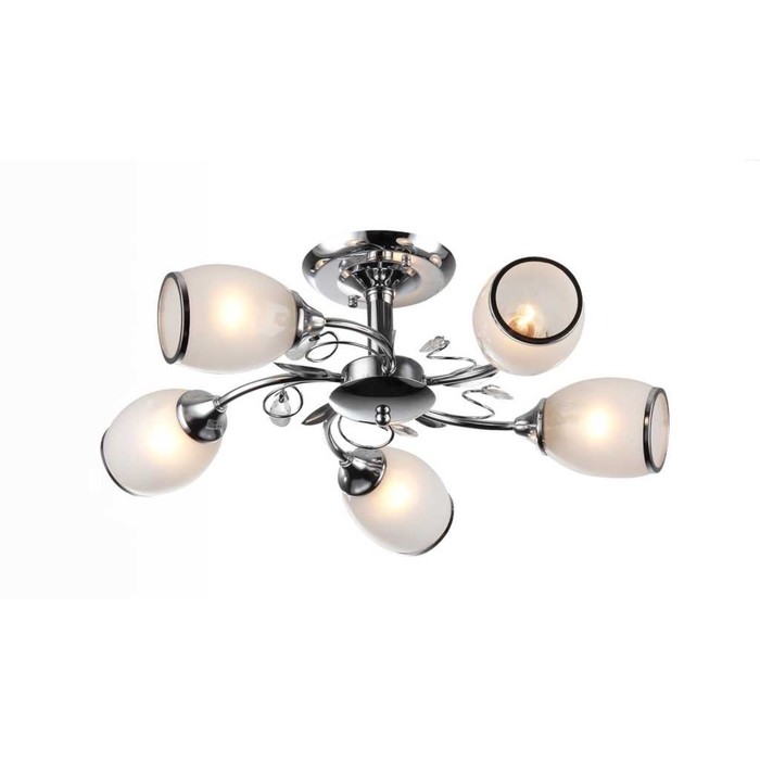 Люстра "Джино" 5x60Вт E27 хром