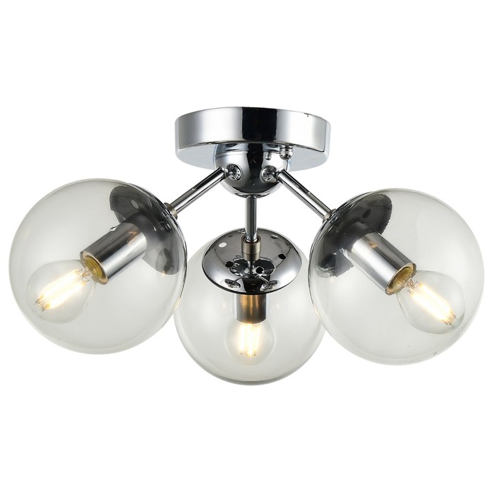 Люстра "Джустино" 3x60Вт E14 хром