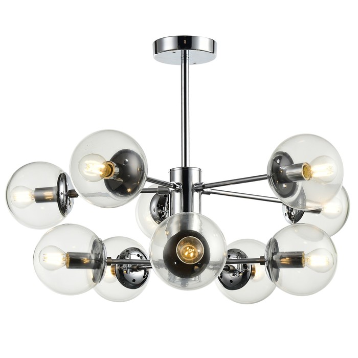 Люстра "Донато" 10x60Вт E14 хром