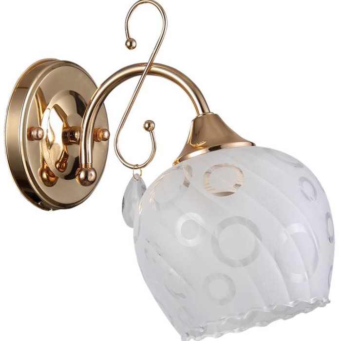 Бра "Гаспаро" 1x60Вт E27 золото