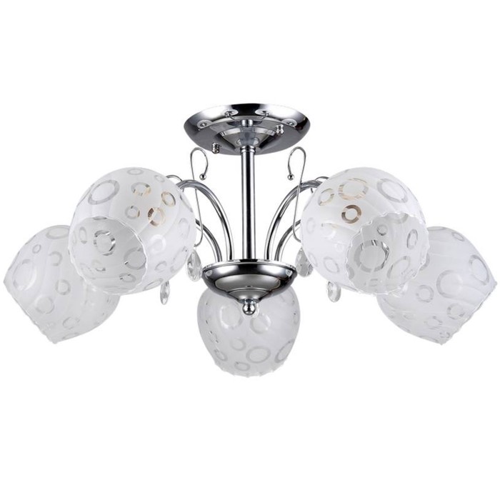 Люстра "Густаво" 5x60Вт E27 хром