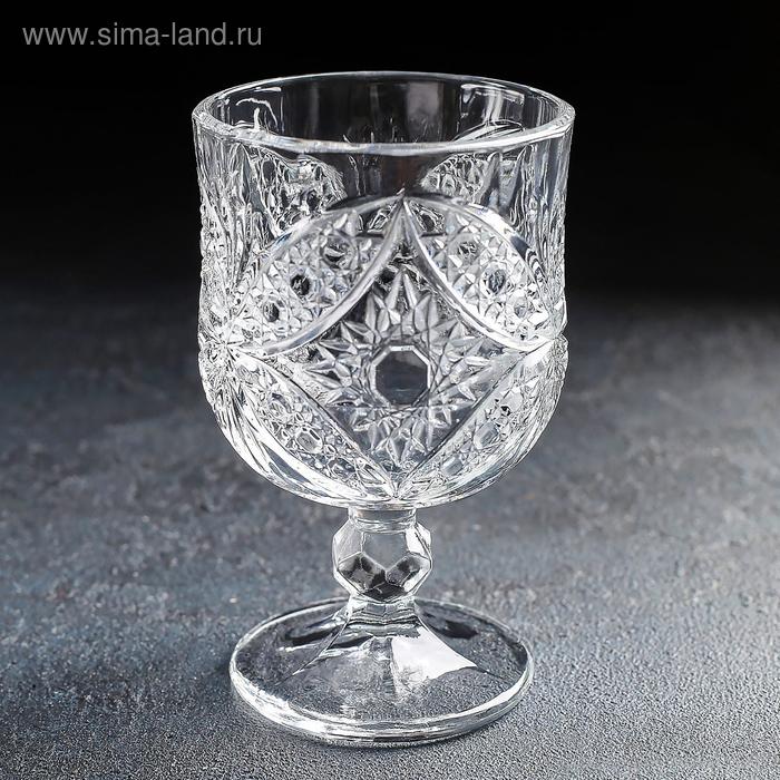 

Набор бокалов стеклянных для вина «Ледяная звезда», 180 мл, 6 шт