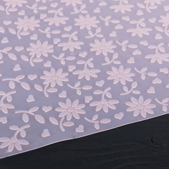 Коврик для нанесения рисунка на мастику "Поляна" 50x50 см