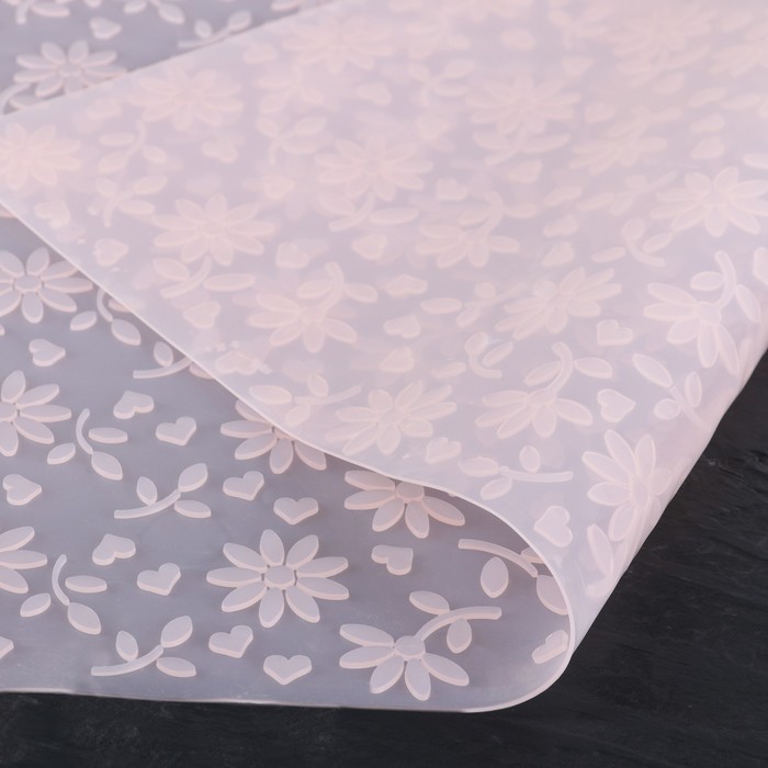 Коврик для нанесения рисунка на мастику "Поляна" 50x50 см