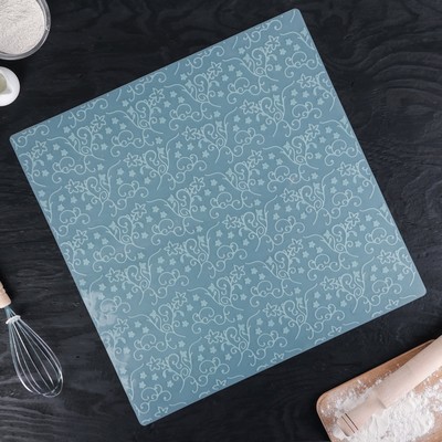 Коврик для нанесения рисунка на мастику 50х50 см "Вьюнк"