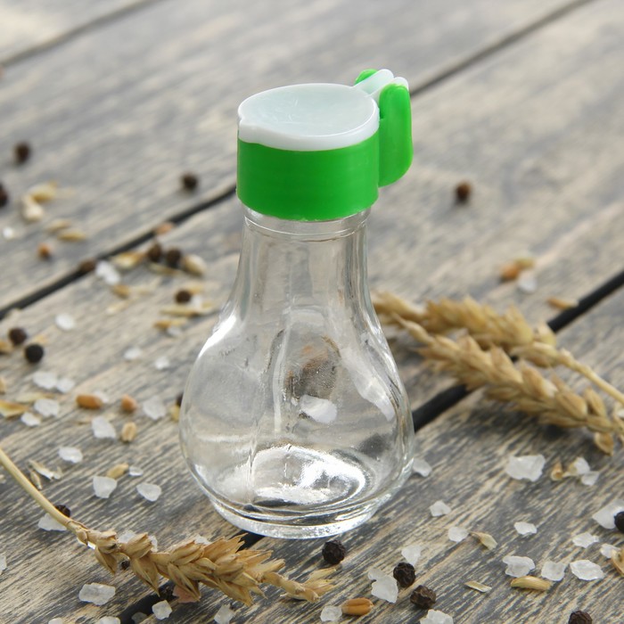 Солонка для специй h=8,5 см, 30 мл, цвета МИКС