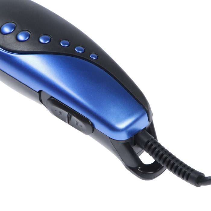 Машинка для стрижки LuazON LST-10, 4 уровня стрижки, 15 Вт, синий, 220 V