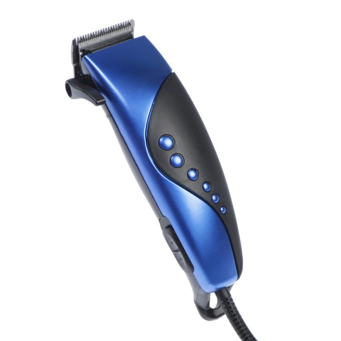 Машинка для стрижки LuazON LST-10, 4 уровня стрижки, 15 Вт, синий, 220 V