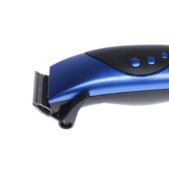 Машинка для стрижки LuazON LST-10, 4 уровня стрижки, 15 Вт, синий, 220 V
