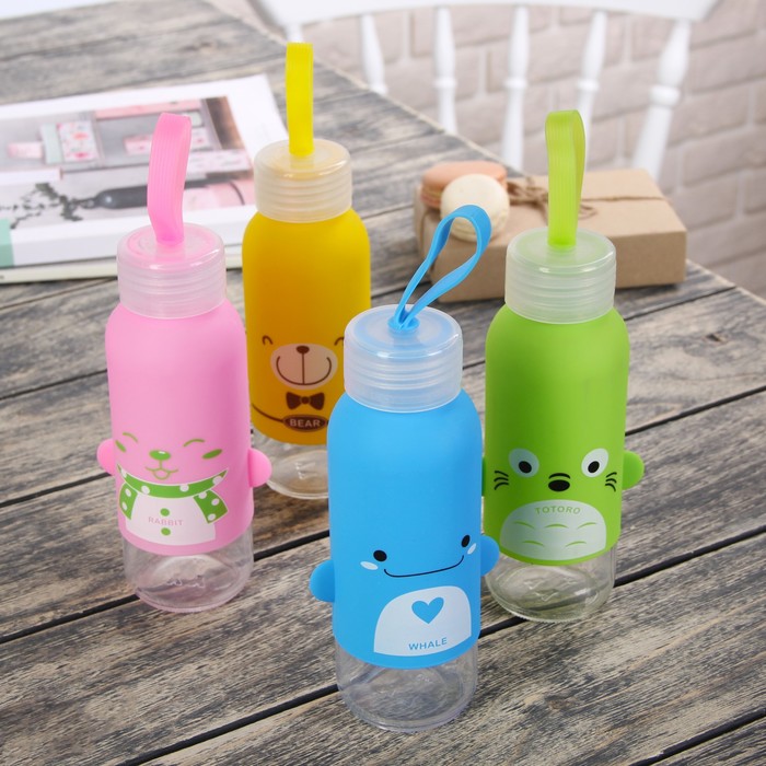 Бутылка 300 мл, цвета МИКС