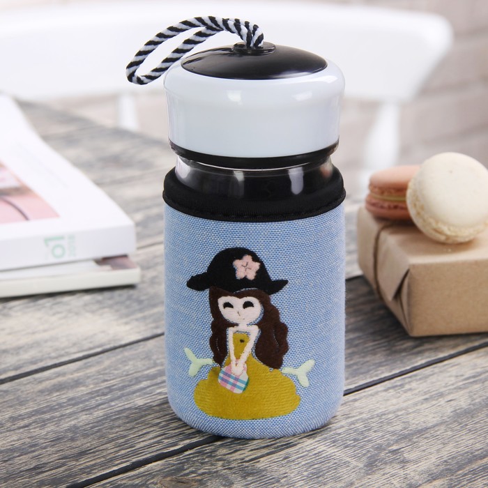 Бутылка 300 мл "Погода", рисунки МИКС