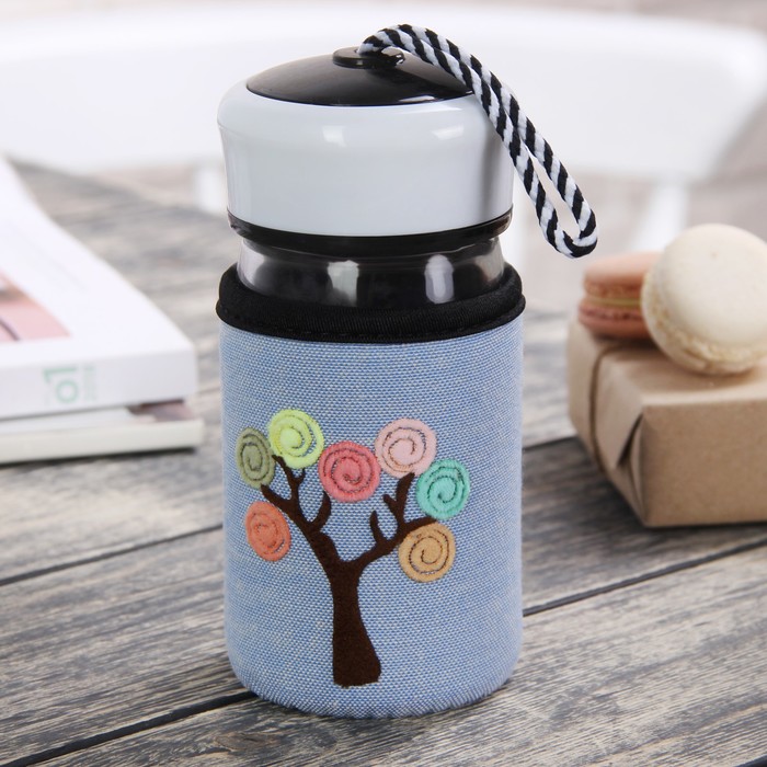 Бутылка 300 мл "Погода", рисунки МИКС