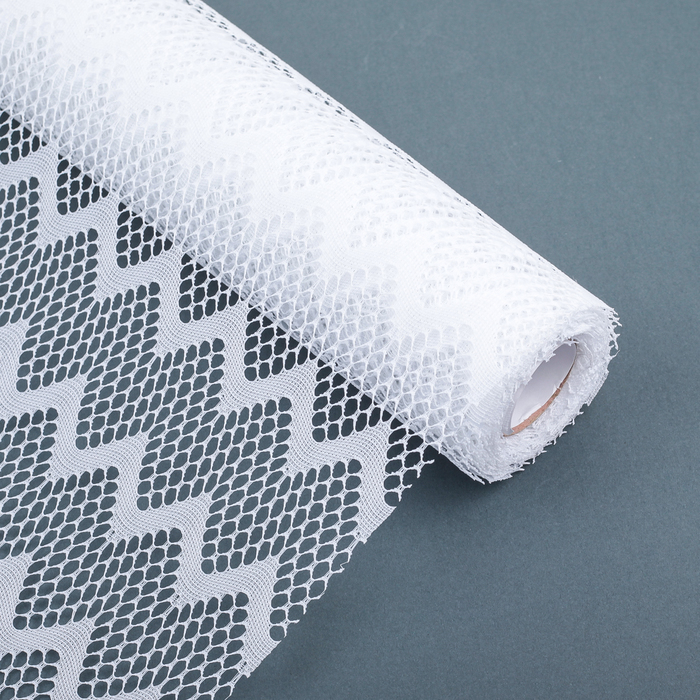 Сетка для цветов "Зигзаг", белый, 48 см х 4,5 м