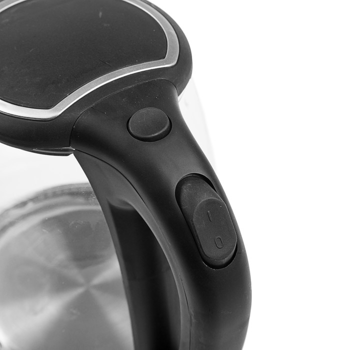 Электрочайник VC-3243, 2200 Вт, 2,0 л, пластик, вращение чайника 360°, подсветка, черный