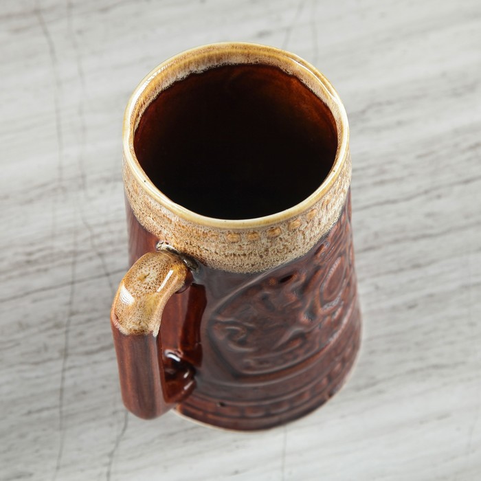 Кружка пивная "Деревня 2", 0,8 л