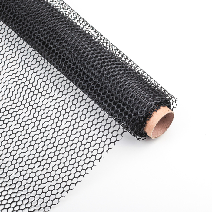 Сетка для цветов "Соты", черный, 48 см х 4,5 м