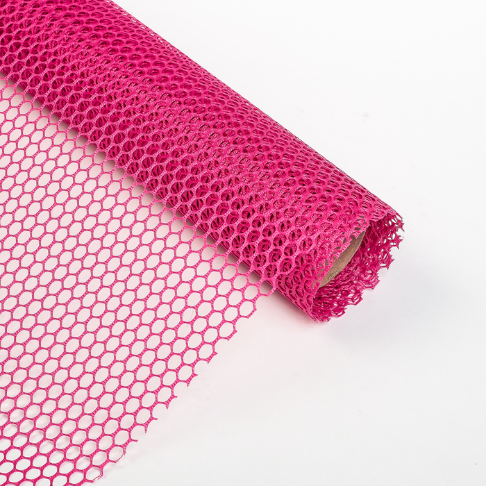 Сетка для цветов "Соты", розовый, 48 см х 4,5 м