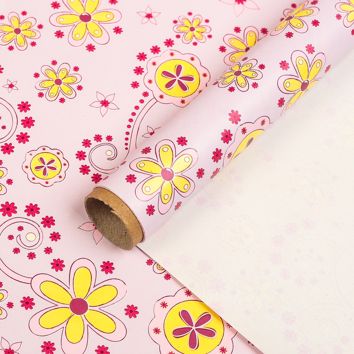 Бумага упаковочная, 0,7 х 2 м