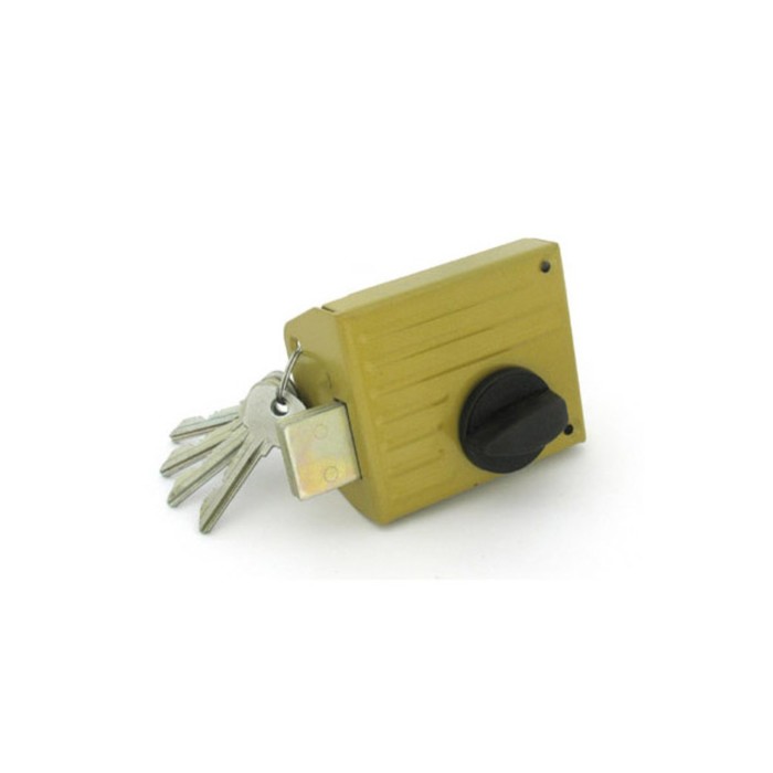 Замок накладной Димитровград "Зенит" ЗН1-2 (1-6), цвет золото