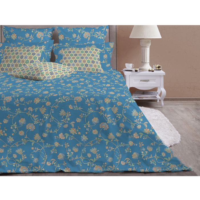 КПБ "Бетти" 2 сп, 214х220 см, 182х212 см, 70х70 см-2 шт., сатин 125 г/м2