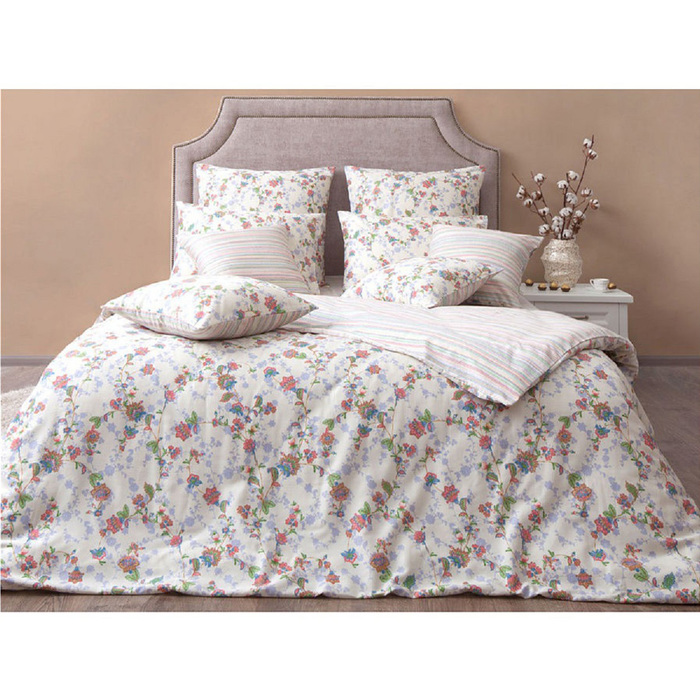 КПБ "Элина" 2 сп, 214х220 см, 182х212 см, 50х70 см-2 шт., сатин 125 г/м2