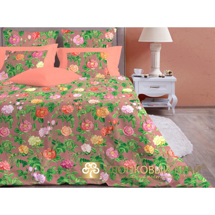 КПБ "Констанция" дуэт, 220х240 см, 148х212 см-2 шт., 50х70 см, 70х70 по 2 шт., сатин 125 г/м2   3388