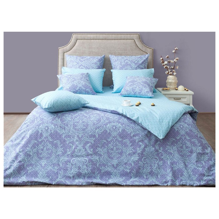 КПБ "Неаполь ниагара" 1,5 сп, 156х220 см, 140х205 см, 70х70 см-2 шт., бязь 145 г/м2