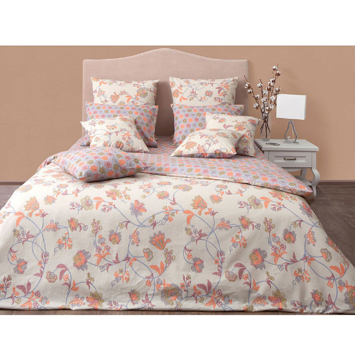 КПБ "Элизабет" 1,5 сп, 156х220 см, 140х205 см, 70х70 см-2 шт., бязь 145 г/м2