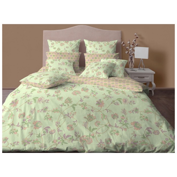 КПБ "Элизабет 4" 1,5 сп, 156х220 см, 140х205 см, 70х70 см-2 шт., бязь 145 г/м2