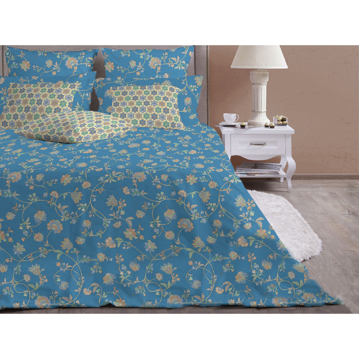 КПБ "Бетти" 1,5 сп, 156х220 см, 148х212 см, 70х70 см-2 шт., сатин 125 г/м2