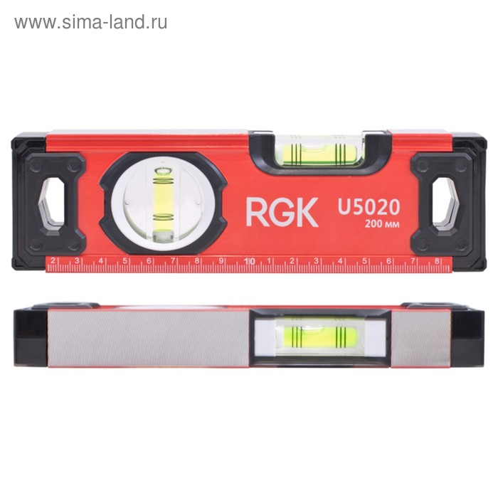 Уровень RGK U5020, 20 см уровень брусковый rgk u5020