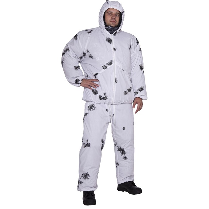 Костюм «КВЕСТ Снег», сетка, размер 48-56, цвет белый