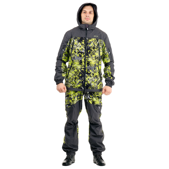 Костюм PAYER «Экстрим», алова, размер 52-54, рост 182-188, цвет серо-салатовый