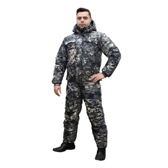 Костюм «КВЕСТ Вепрь» алова, серая цифра, размер 44-46, рост 170-176