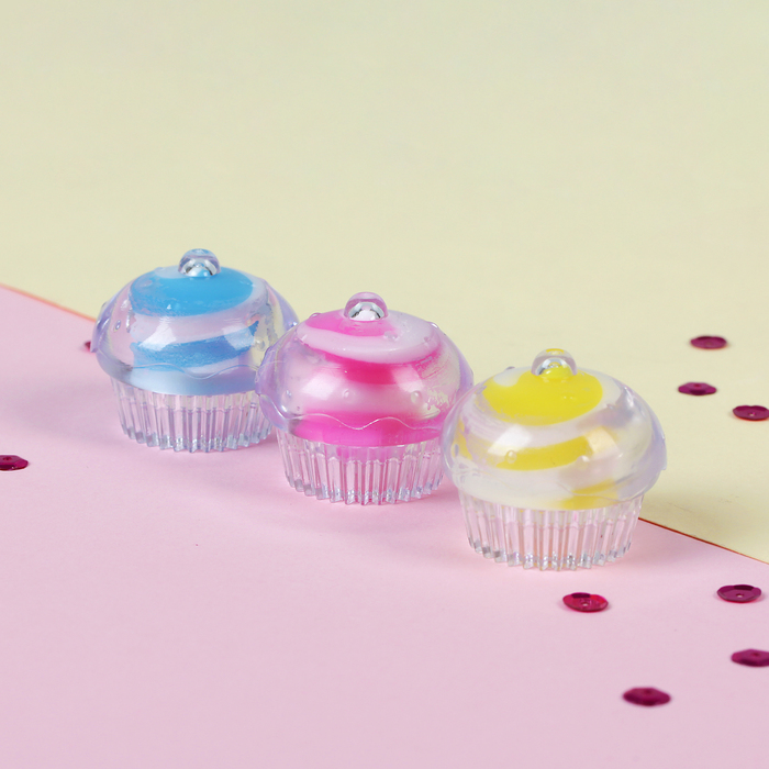 Блеск для губ детский "Милой принцессе", набор 3 шт. по 3 г