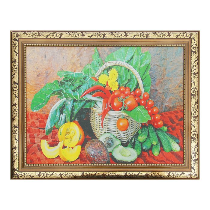 Картина "Овощи" 37*47 см