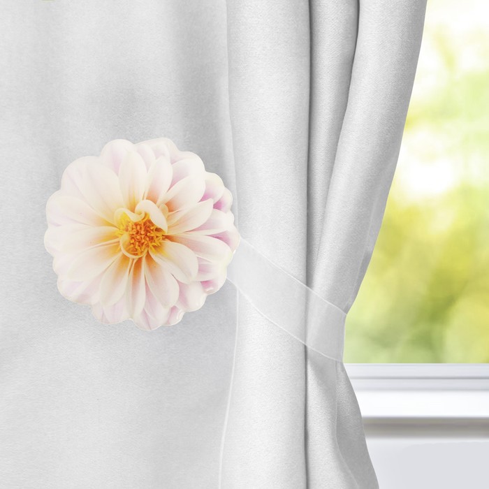 Прихват для штор "Белая лилия"