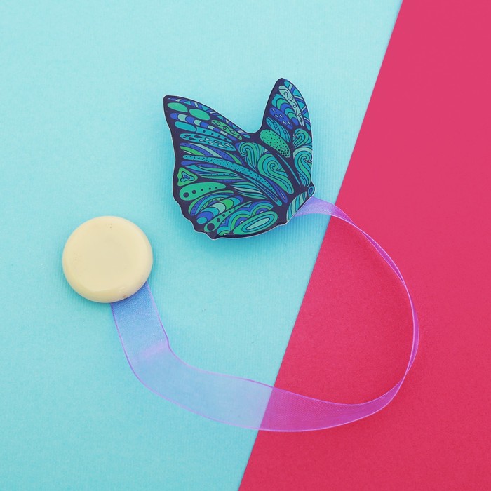 Прихват для штор "Бабочка, узоры"