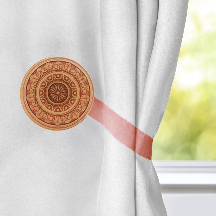 Прихват для штор "Орнамент, дерево"
