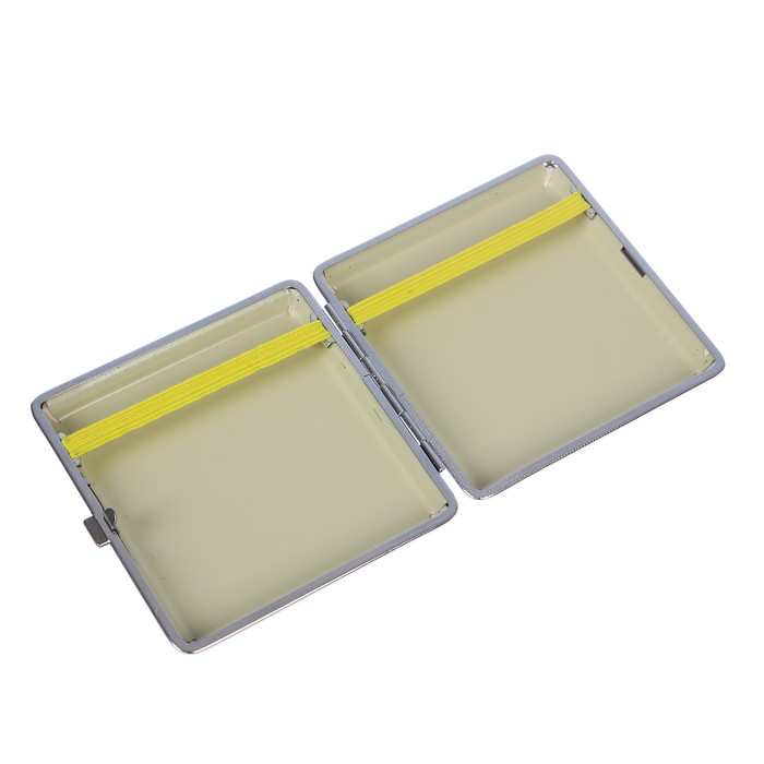 Портсигар квадрат кожзам, Достопримечтальности. Лондон 9*10 см