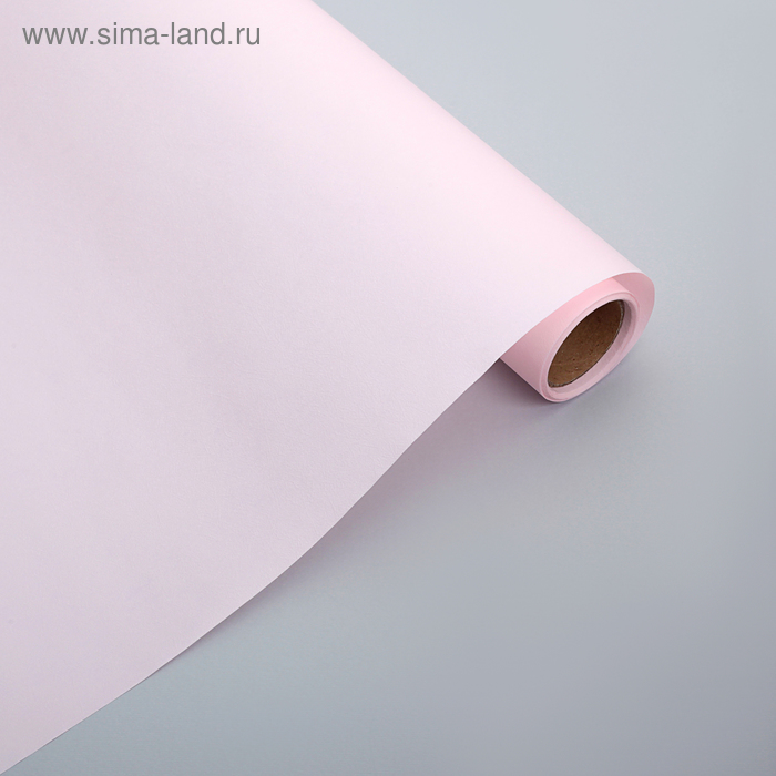 

Фетр для упаковок и поделок, ламинированный, розовый, однотонный, двусторонний, рулон 1шт., 57 см х 5 м