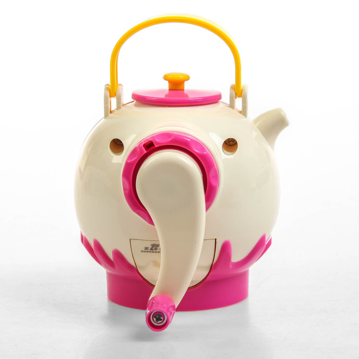 Точилка механическая с контейнером МИКС Чайник