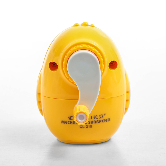 Точилка механическая с контейнером МИКС Курочка с цыпленком