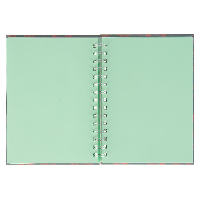 Тетрадь (скетчбук) 100 листов на гребне "От руки…", твёрдая обложка, матовая ламинация, тонированный блок, микс