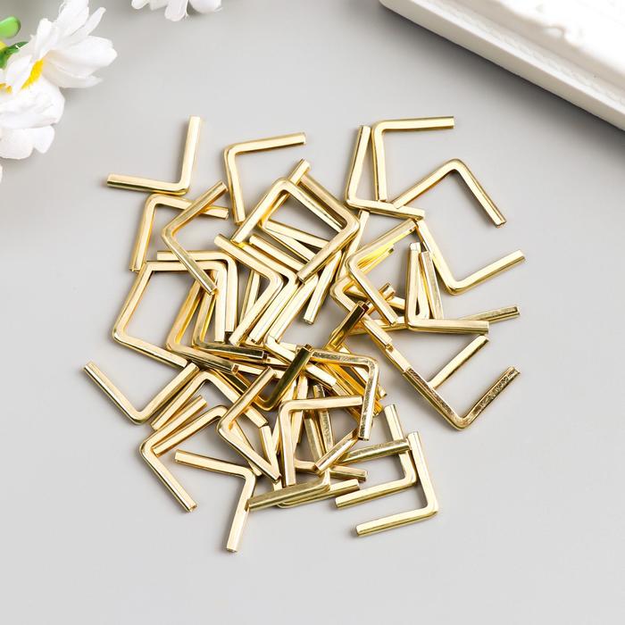 Защитный уголок для альбома металл золото 1,8х2,5х0,4 см