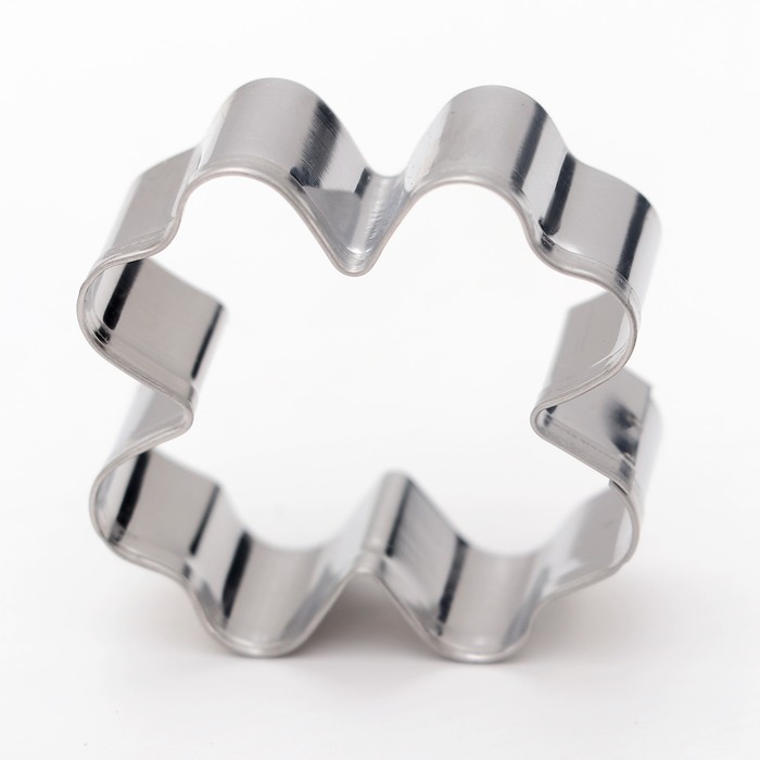 Набор форм для вырезания печенья 8х8 см "Сердце, звезда, клевер", 4 шт