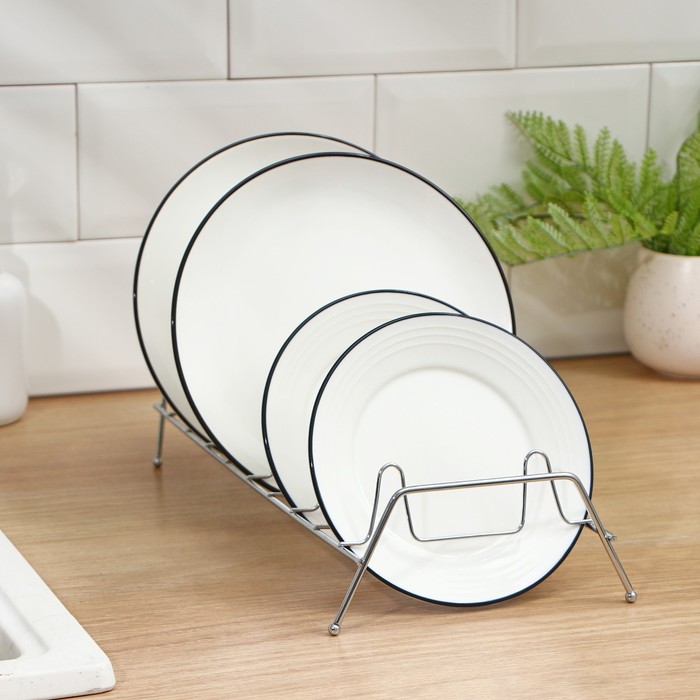 Сушилка для тарелок на 9 предметов 32х14,5х14 см