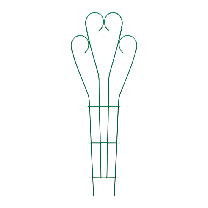 Шпалера, 160 х 55 х 1 см, металл, зелёная, «Декоративная»