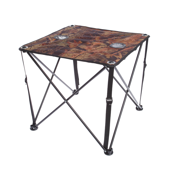Стол походный складной, 620х620х545мм, хант ПСТП